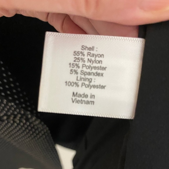 Lane Bryant Ladies Black & White Speck Blazer - 16 - Picture 8 of 12